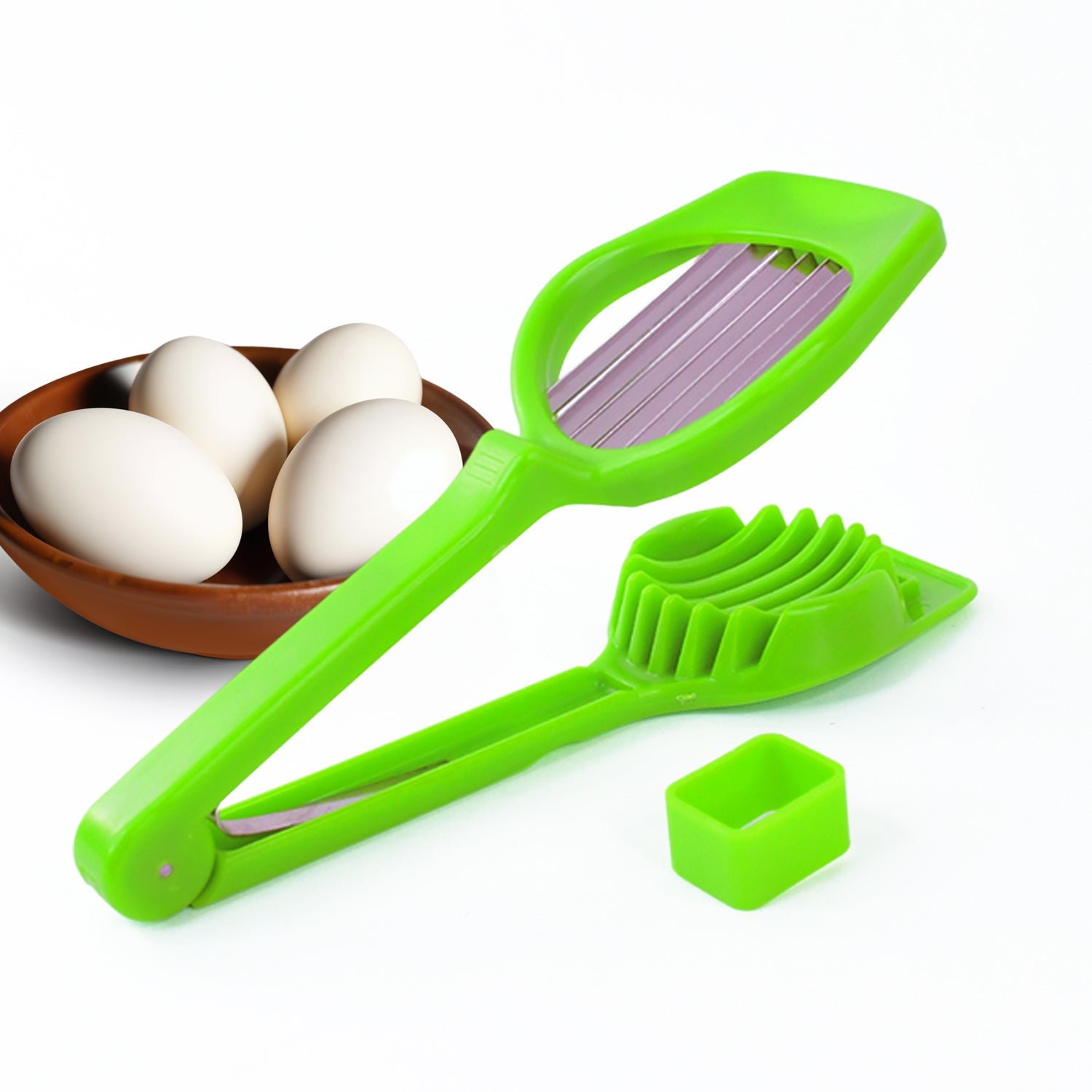 Multipurpose Slicer with Seven Blades, Egg Slicers Stainless Slicer, Strawberry, Tomato, Kiwi, Fruit Cutter, Divider Separator Multipurpose Slicer with Seven Blades, Egg Slicers Stainless Slicer, Strawberry, Tomato, Kiwi, Fruit Cutter, Divider Separator